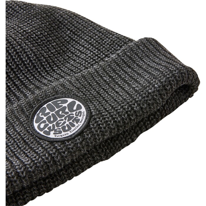 2024 Rip Curl Mnner Icons Reg Beanie 1C8MHE - Black